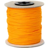 Bright Orange - Micro Cord 1.5 mm - 100 mtr