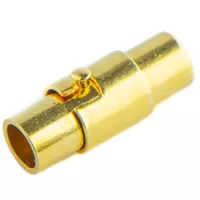 4 mm - Magnetic Screw Clasp - Gold