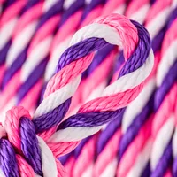 Acid Purple, Neon Pink & White PPM Twisted Rope - Ø 12mm