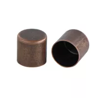 8 mm Copper Metal Cord End caps