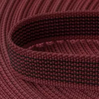 Textile PPM Webbing 'Burgundy' 20 mm With Rubber Tracers