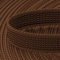 Textile PPM Webbing 'Chocolate Brown' 20 mm With Rubber Tracers