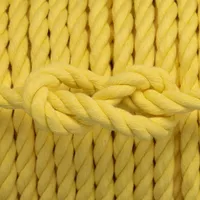 Daffodil Cotton Twisted Rope - Ø 10 mm
