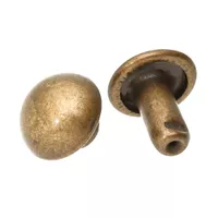 Antique Brass 7 mm (9/32") Dome Rivet