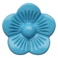 Slider Bead Flower - Blue