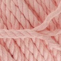 Pastel Pink 5 mm Macramé Twisted Cotton Rope