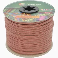 Bronze Brown & Mocca Stripes Paracord 550 Type III - 30 mtr