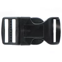 Black Buckle "1 with Sticker space 25 mm