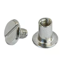 Chicago Screw Nickel Plated - 10 | 50 | 100 Pieces