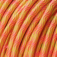 Yellow & Pink 10 mm Smooth Wave Cord