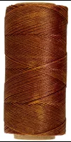 Chocolate Brown #498 - 0.50 mm - Linhasita Waxed Polyester Cord (PE-2)