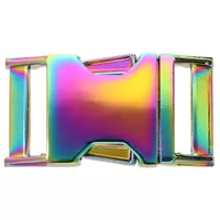 25 mm - Neo-Chrome - Metal Side Release Buckle