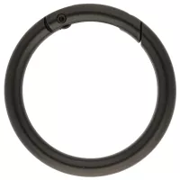 Black Ø 38 x 6 mm Spring Ring 