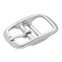 25 mm - Chrome Plated - Belt Buckle Double Barred