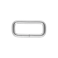 Square Ring 'Nickel Plated' 24 x 3 mm