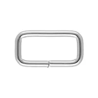 Square Ring 'Nickel Plated' 26 x 3 mm
