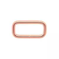 Square Ring 'Rose Gold' 20 x 3 mm