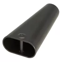 Cord Tube with Screw 10 mm Black