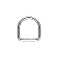 D-ring Nickel Plated 12 x 2 mm