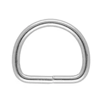 D-ring Nickel Plated 20 x 3 mm