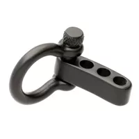 Adjustable Bow Shackle Stainless Steel Black