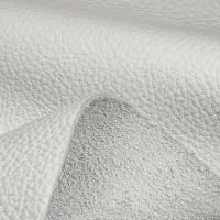White Dollaro Nappa Leather Panel (30 x 40 cm)