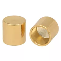 Gold 8 mm Premium End caps