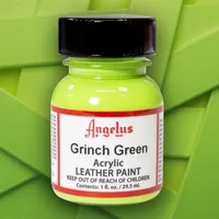 Grinch Green - Angelus Acrylic Leather Paint - 29.5 ml (1 oz.)