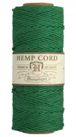 Green - 1mm - Hemp Rope by Hemptique (62.5 meter)