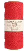 Red - 1mm - Hemp Rope by Hemptique (62.5 meter)