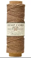Light Brown - 0.5 mm - Hemp Rope by Hemptique (62.5 meter)