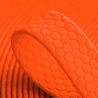 PVC HEXA Coated Webbing 'Neon Orange' 16 mm