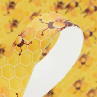 Honey Bee BioThane 'BETA' ® UV-printed 38 mm - Strip of 1 Meter