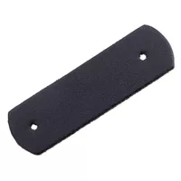 105 mm Leather Stopper Black 2 Holes
