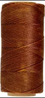 Chocolate Brown #498 - 0.75 mm - Linhasita Waxed Polyester Cord (PE-3)