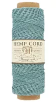 Light Blue - 0.5 mm - Hemp Rope by Hemptique (62.5 meter)