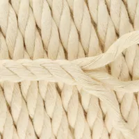 Sand 5 mm Macramé Twisted Cotton Rope