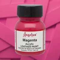 Magenta - Angelus Acrylic Leather Paint - 29.5 ml (1 oz.)