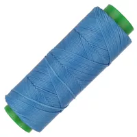 Light Blue 1 mm Movi Waxed Polyester Cord 
