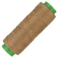 Taupe 1 mm Movi Waxed Polyester Cord 