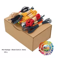 Mix Package - Elastic Cord ∅ 1 - 3 mm (500 g)