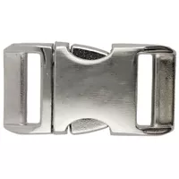 ALU-MAX® Aluminium Silver Buckle 20mm (3/4")