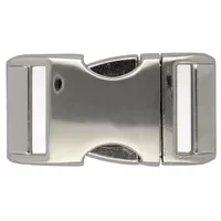 ALU-MAX® Aluminium Silver Buckle 26mm (1")