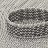 Textile PPM Webbing 'Grey' 20 mm With Rubber Tracers