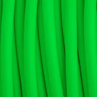 Cord Neon Green (GN528) 6mm Round BioThane 'BETA' ® Per Meter