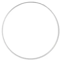 25 cm Macramé Metal Circle Ring