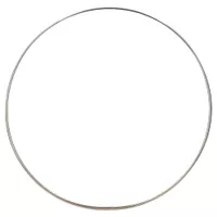 20 cm Macramé Metal Circle Ring