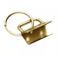 25 mm - Gold - Crimp End with Split Ring
