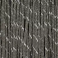 Reflectable Charcoal Grey Paracord Type IV