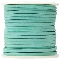 Eco-Leather Laces - Turquoise - 22m